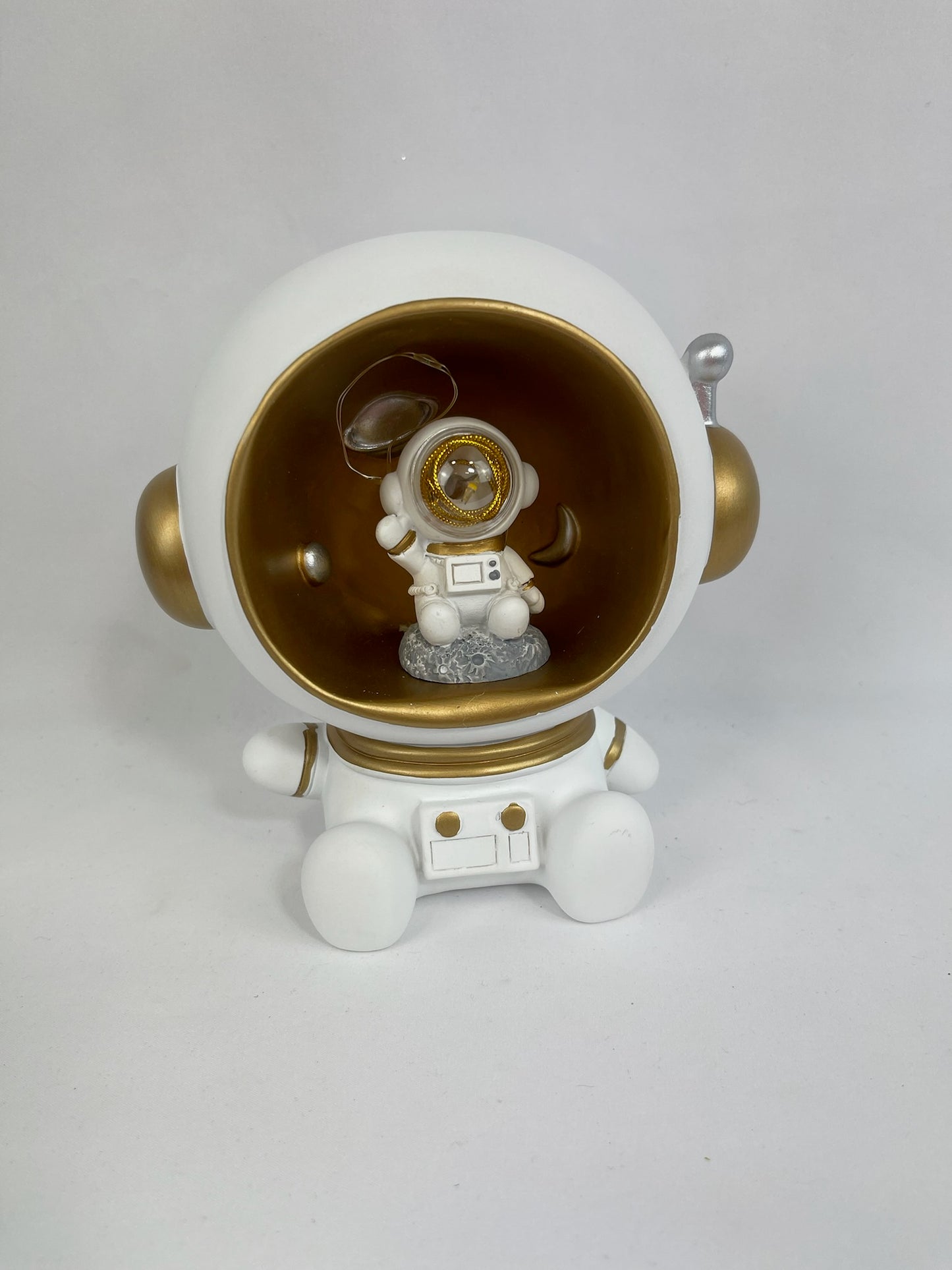 Figura Decorativa Astronauta con Luz LED