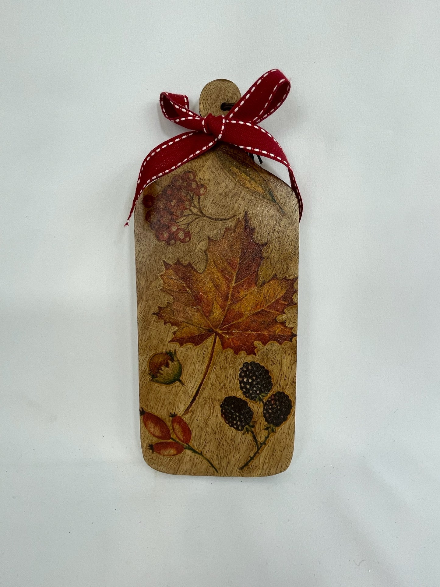 Tabla Decorativa Otoñal Artesanal