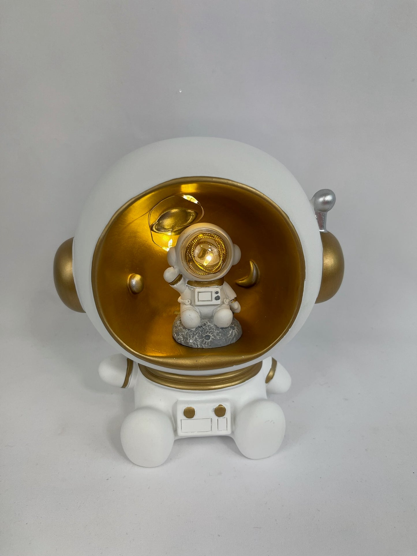 Figura Decorativa Astronauta con Luz LED